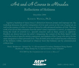 Art and "A Course in Miracles": Reflections of Holiness [MP3]