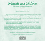 Parents and Children: Our Most Difficult Classroom [CD]