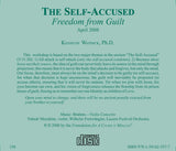 The Self-Accused: Freedom from Guilt [CD]