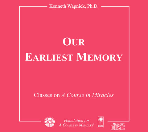 Our Earliest Memory [CD]