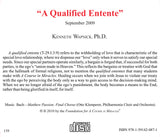 "A Qualified Entente" [CD]