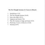 The Two Thought Systems of "A Course in Miracles" [MP3]