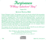 Forgiveness: "A Many-Splendored Thing" [CD]