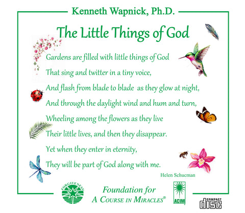 "The Little Things of God" [CD]