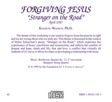 Forgiving Jesus: "Stranger on the Road" [CD]