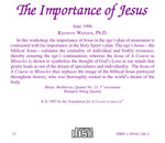 The Importance of Jesus [CD]