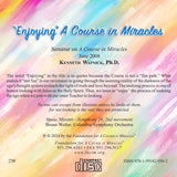 "Enjoying" A Course in Miracles [CD]