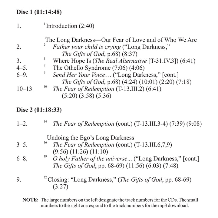 The Light... At the End of the  Long Darkness [MP3]