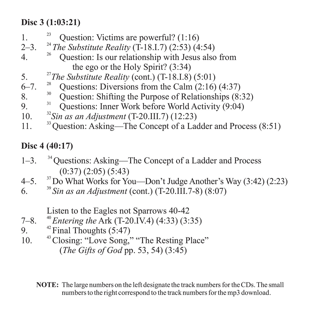 Of Sparrows and Eagles [MP3]