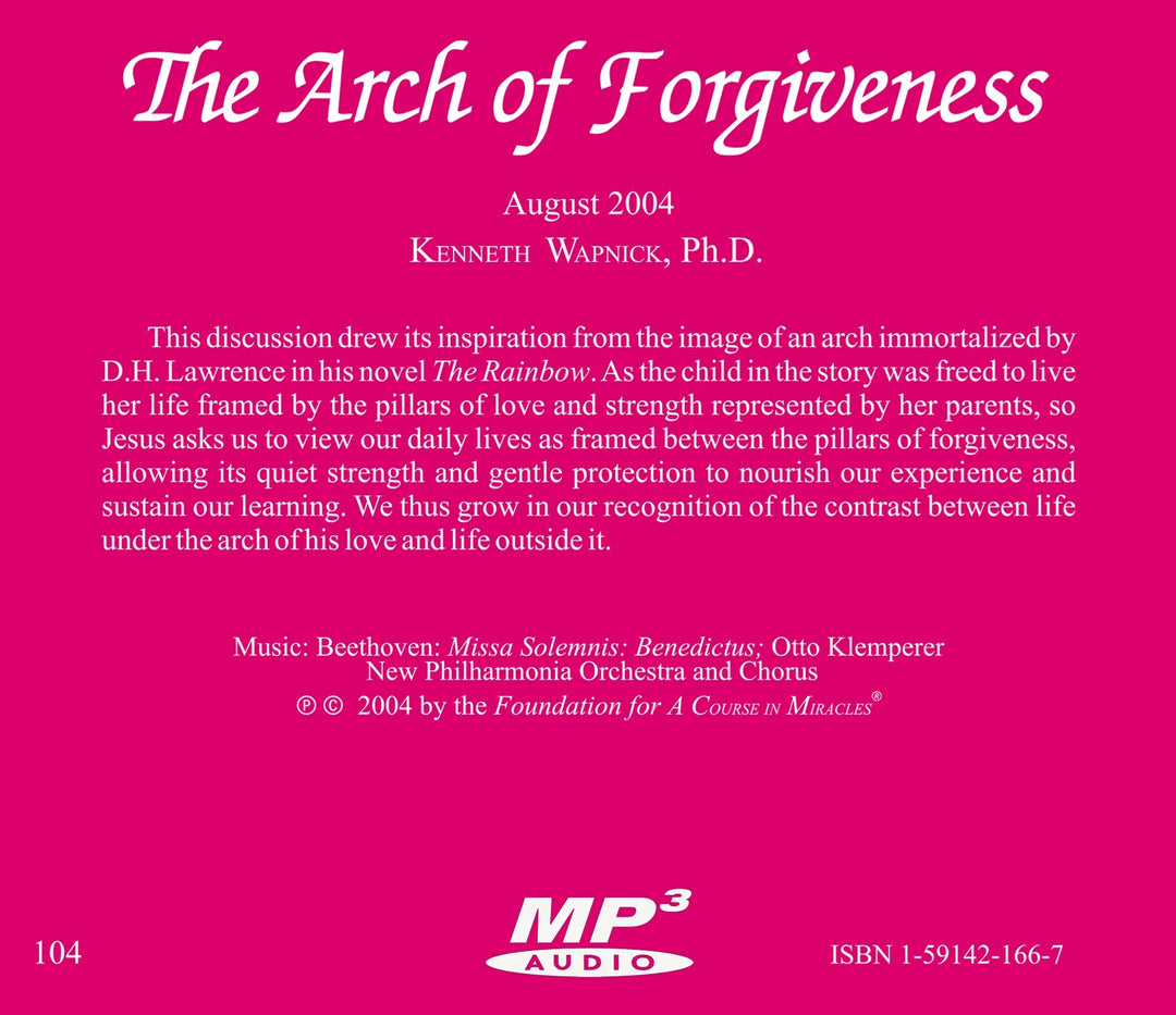 The Arch of Forgiveness [MP3]