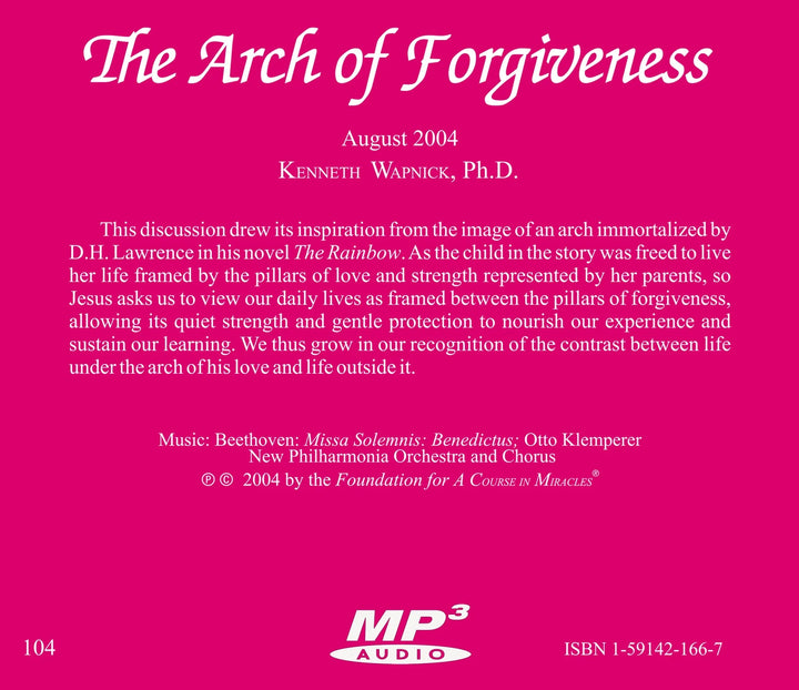The Arch of Forgiveness [MP3]