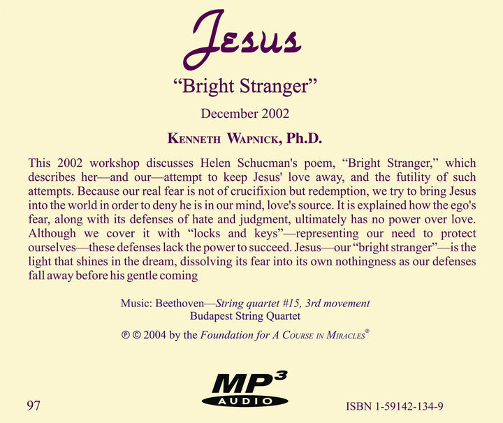 Jesus: "Bright Stranger" [MP3]