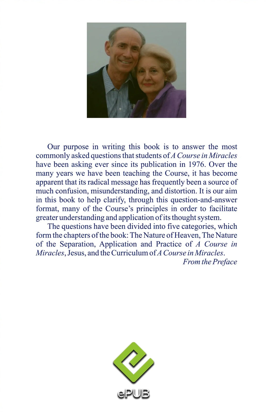 The Most Commonly Asked Questions About "A Course in Miracles" [EPUB]