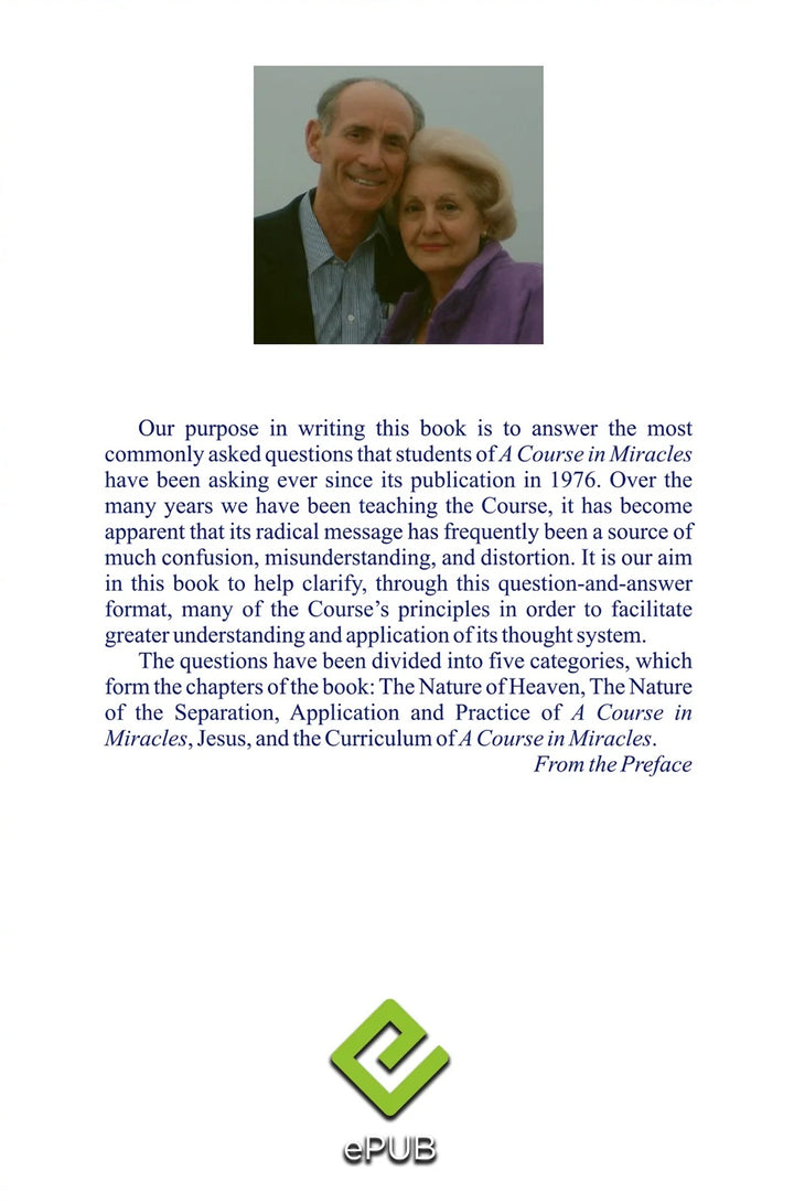 The Most Commonly Asked Questions About "A Course in Miracles" [EPUB]