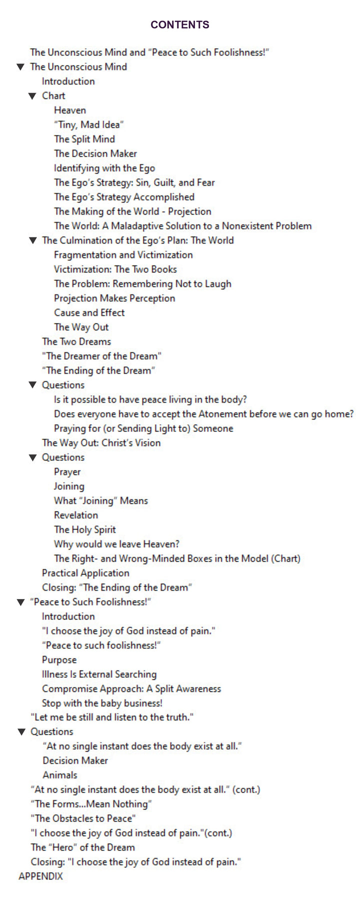 The Unconscious Mind and “Peace to Such Foolishness!” [EPUB]