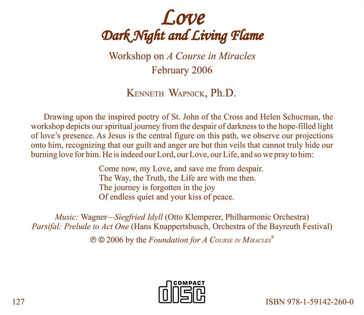 Love: Dark Night and Living Flame [MP3]
