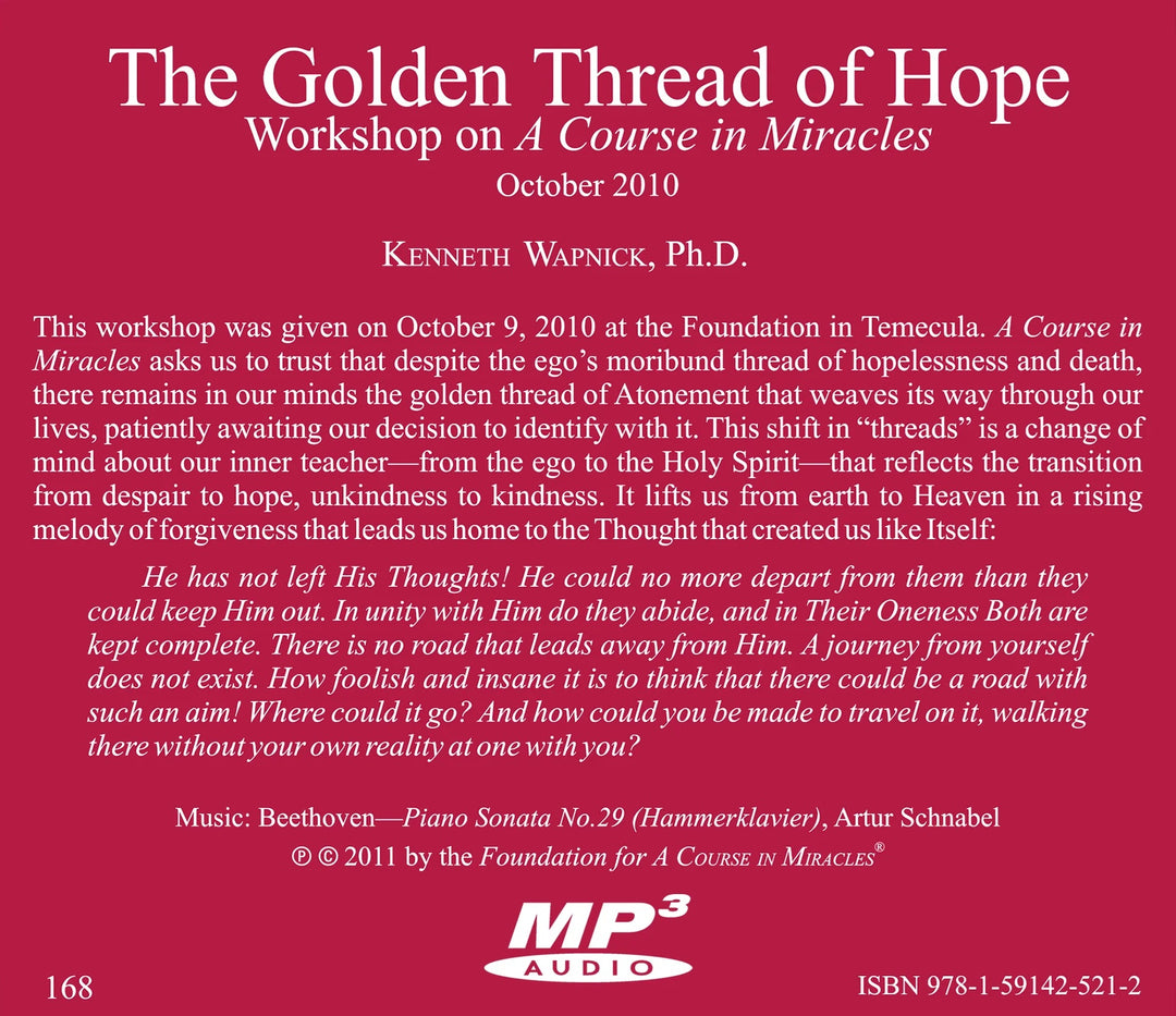 The Golden Thread of Hope [MP3]