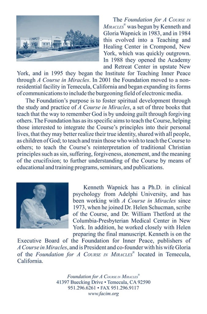 Classes on the Text of "A Course in Miracles" [MP4]