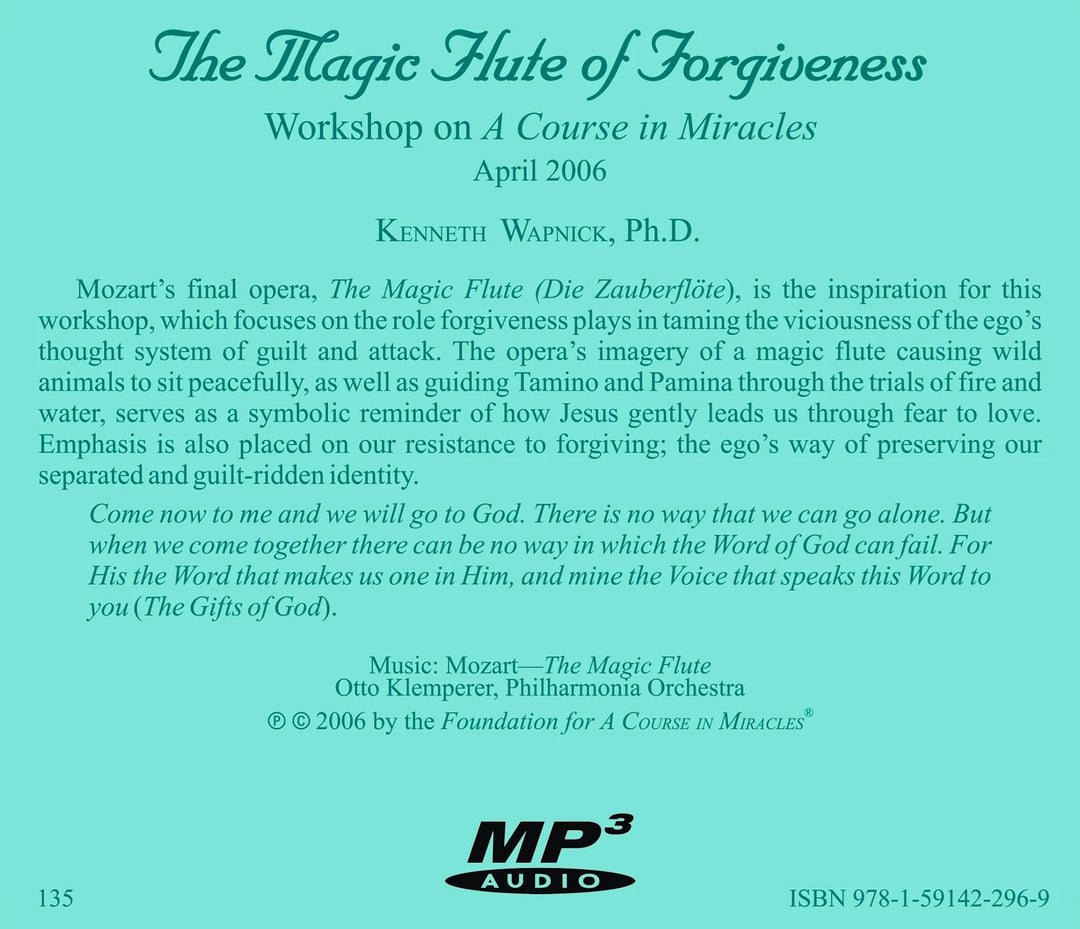 The Magic Flute of Forgiveness [MP3]