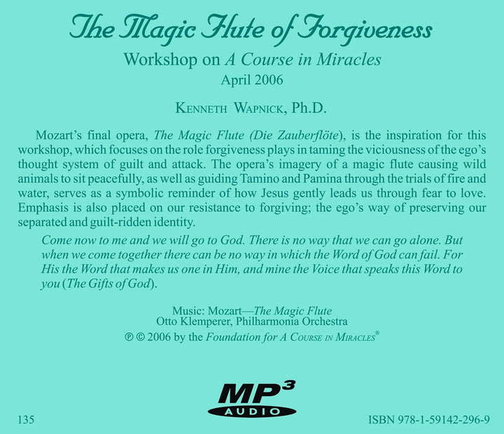 The Magic Flute of Forgiveness [MP3]