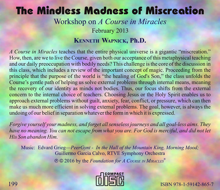 The Mindless Madness of Miscreation [CD]