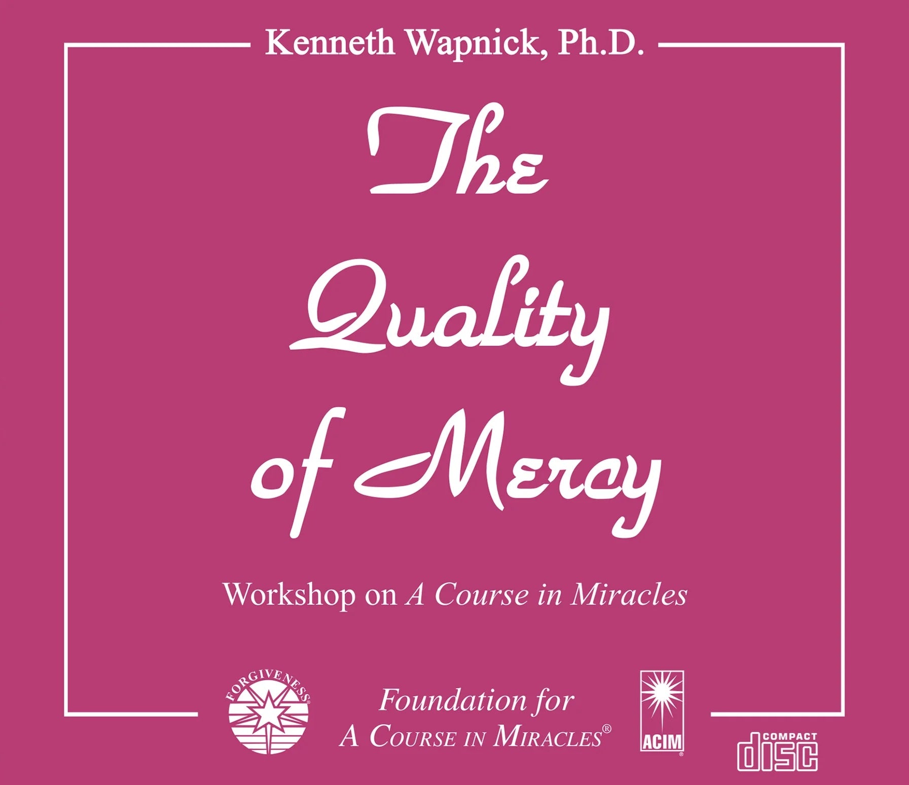 The Quality of Mercy – Foundation for 