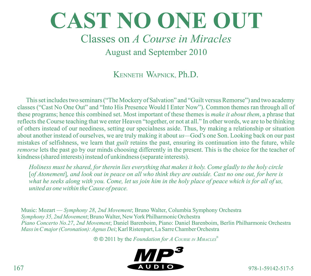 "Cast No One Out": Making It about Them [MP3]