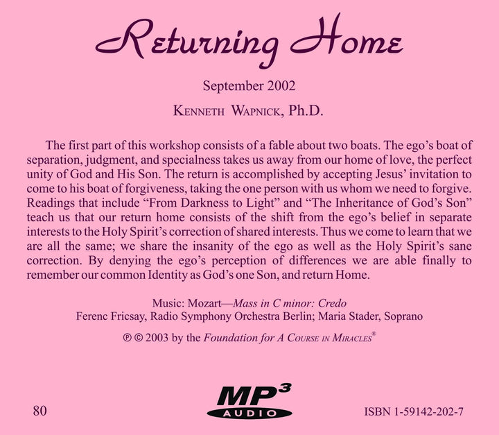 Returning Home [MP3]