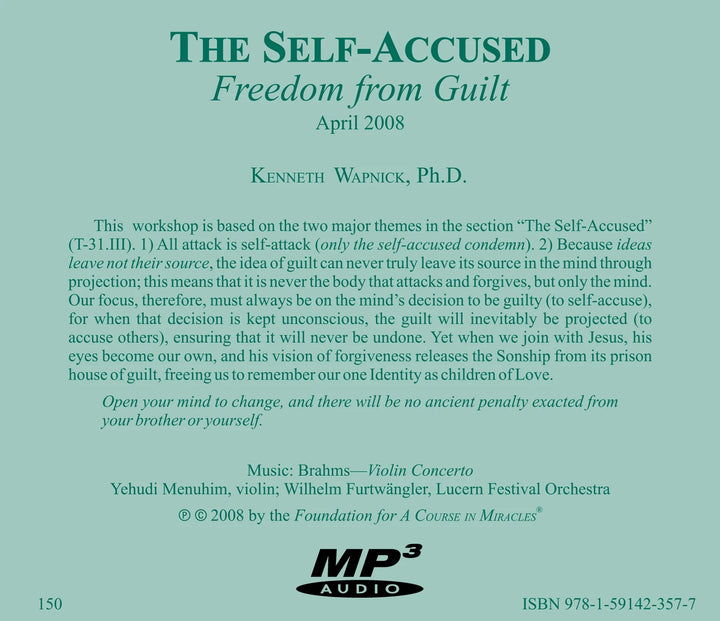 The Self-Accused: Freedom from Guilt [MP3]