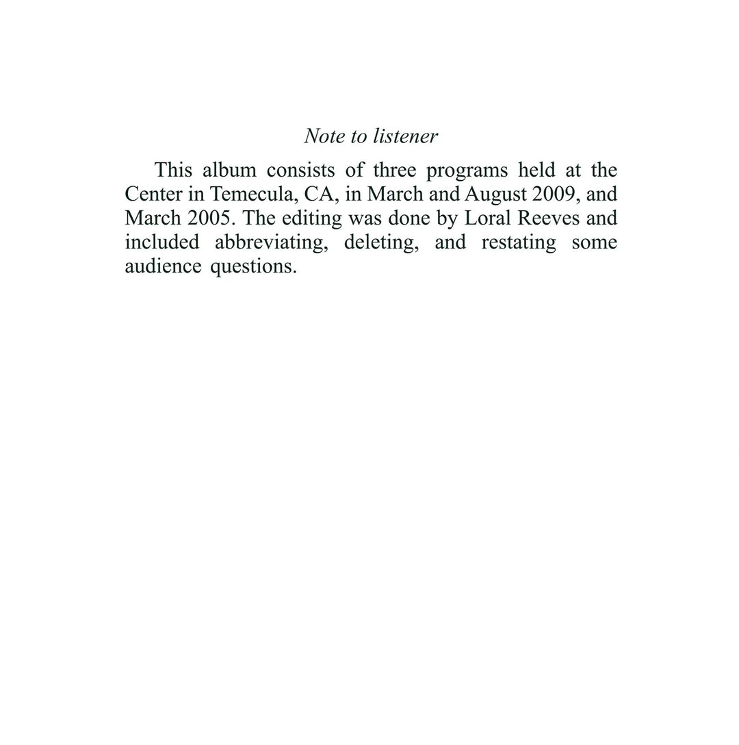 The Clear and Shining Instant of Time [MP3]