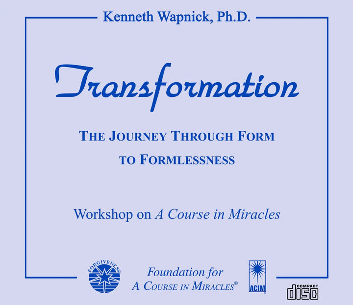 Transformation: The Journey through Form to Formlessness [CD]