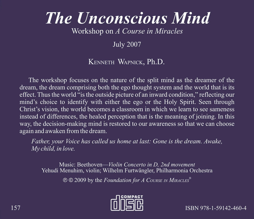 The Unconscious Mind [CD]