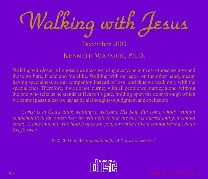 Walking with Jesus [CD]