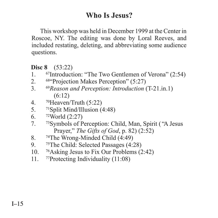 Jesus: Songs of Gratitude and Love [MP3]