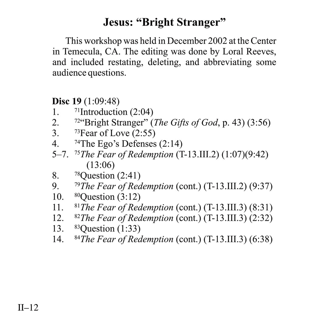Jesus: Songs of Gratitude and Love [MP3]