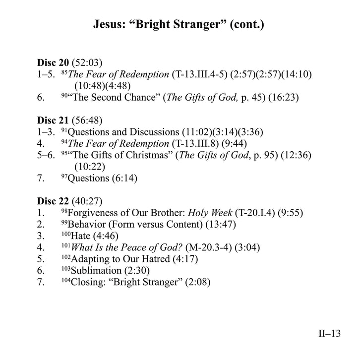 Jesus: Songs of Gratitude and Love [MP3]