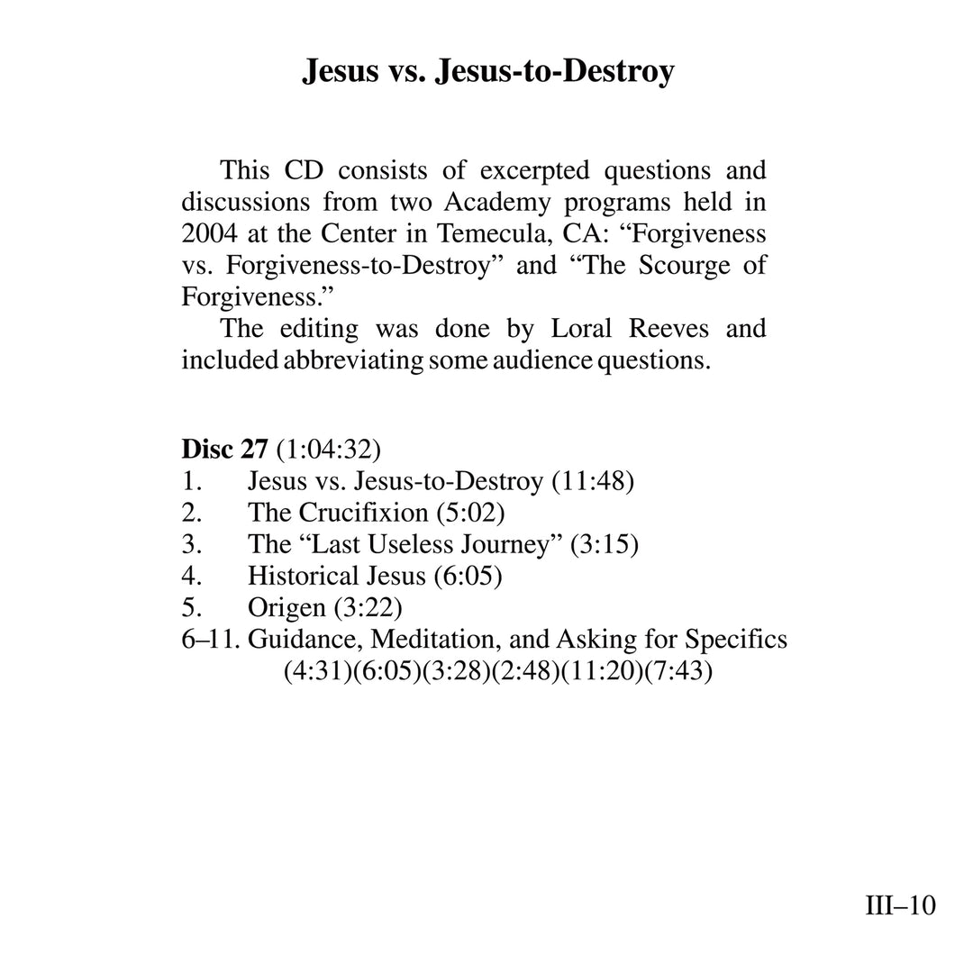 Jesus: Songs of Gratitude and Love [MP3]