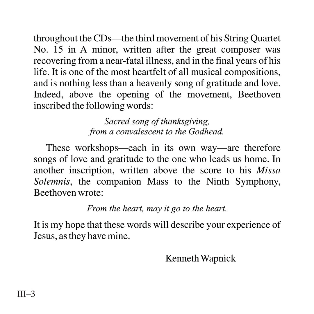 Jesus: Songs of Gratitude and Love [MP3]