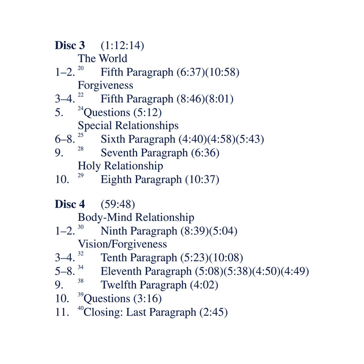 "What It Says": From the Preface of "A Course in Miracles" [CD]