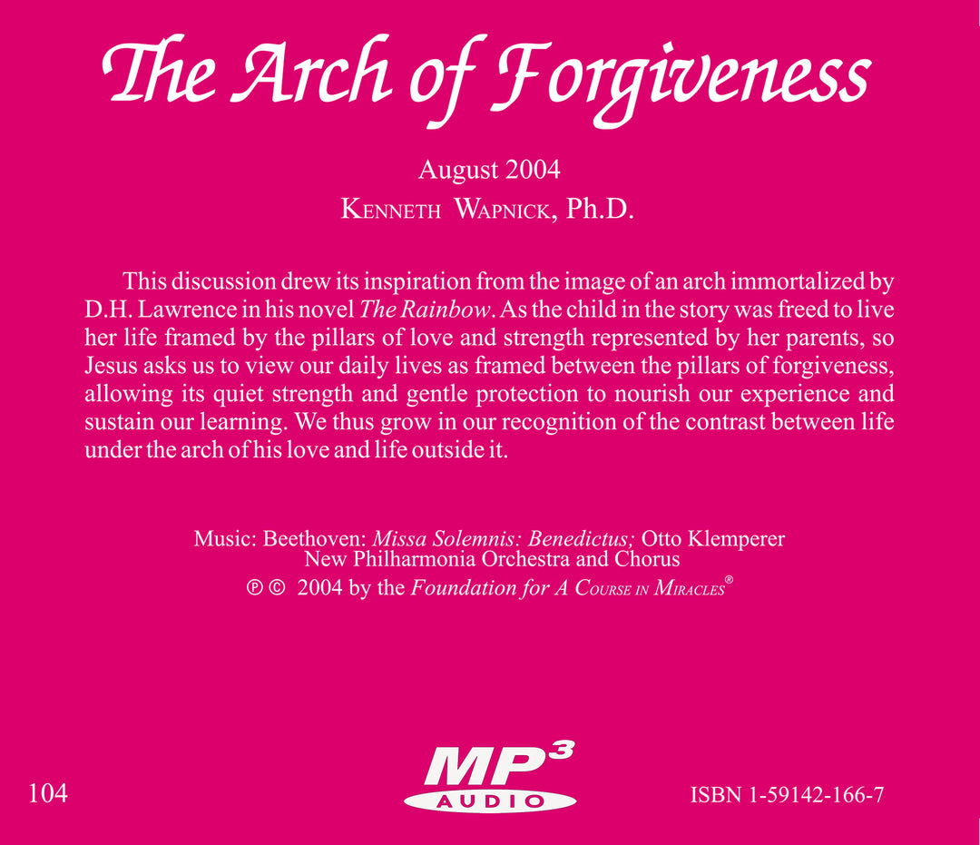 The Arch of Forgiveness [MP3]