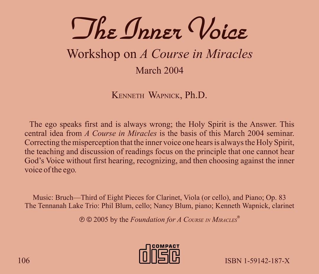 The Inner Voice [CD]
