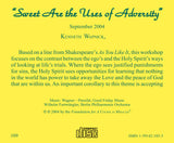 "Sweet Are the Uses of Adversity" [CD]
