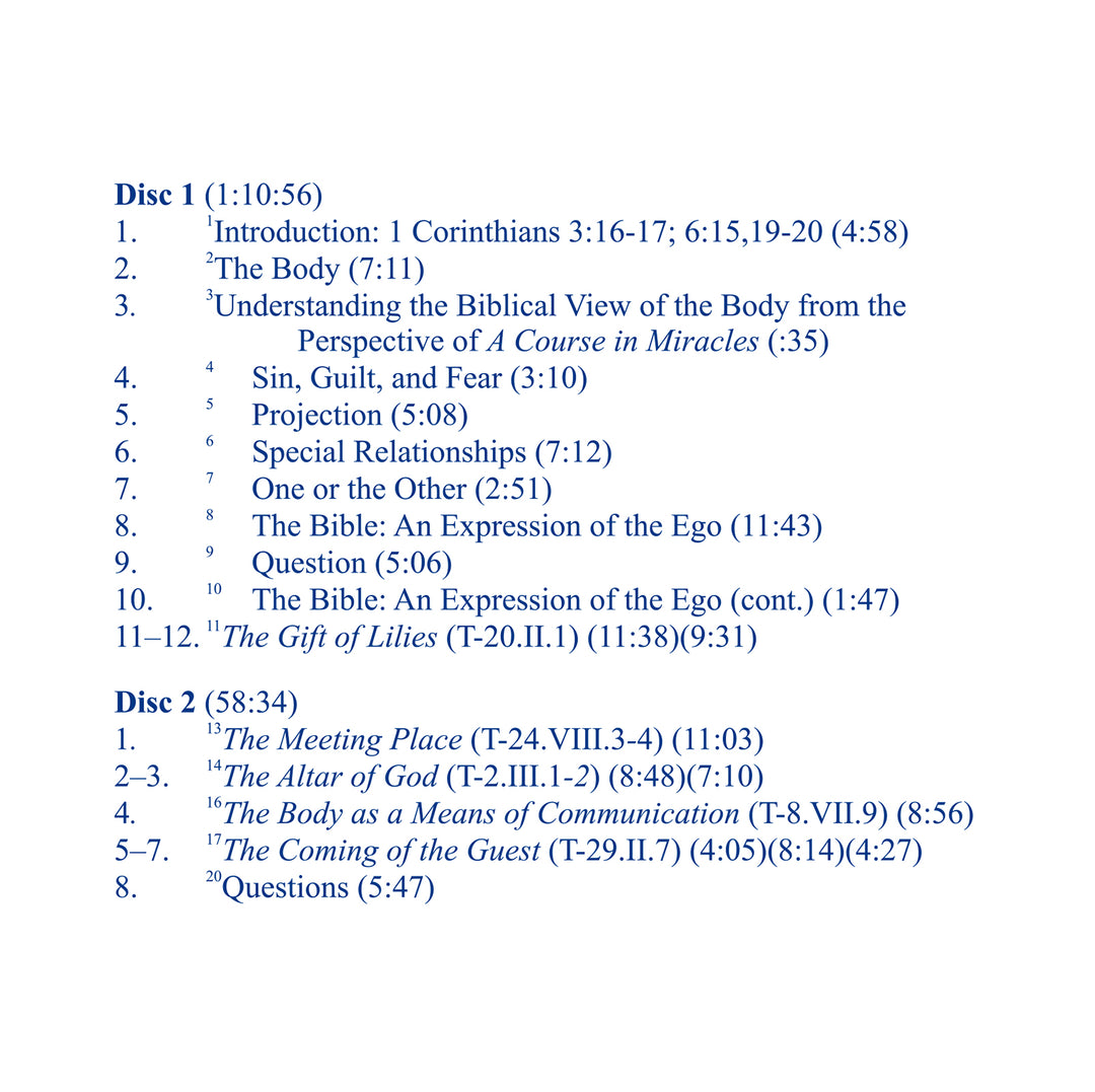 The Temple of the Holy Spirit [MP3]