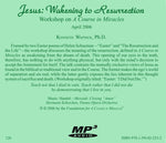 Jesus: Wakening to Resurrection [MP3]