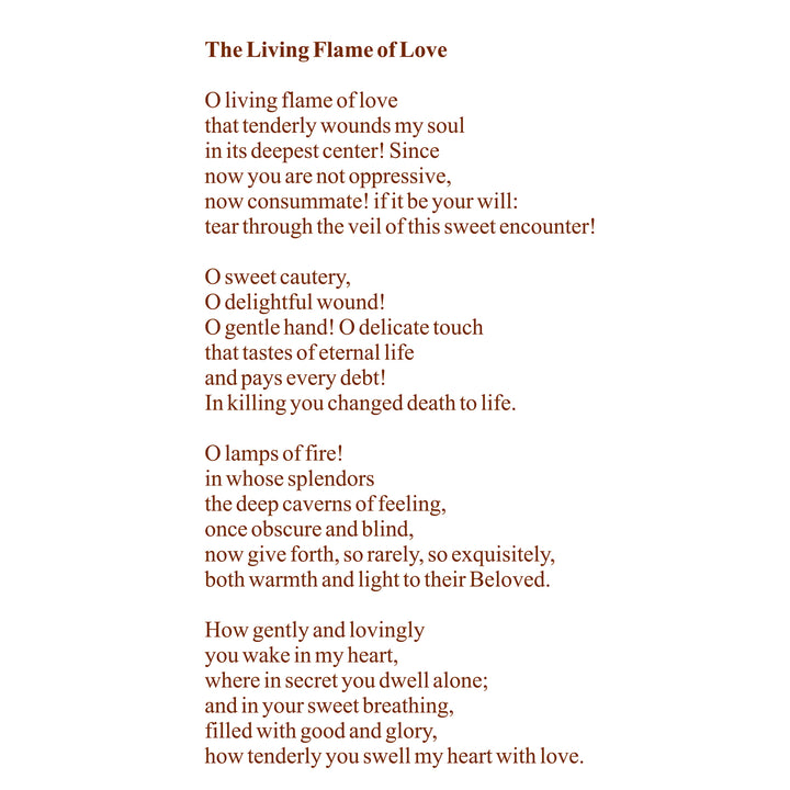 Love: Dark Night and Living Flame [MP3]