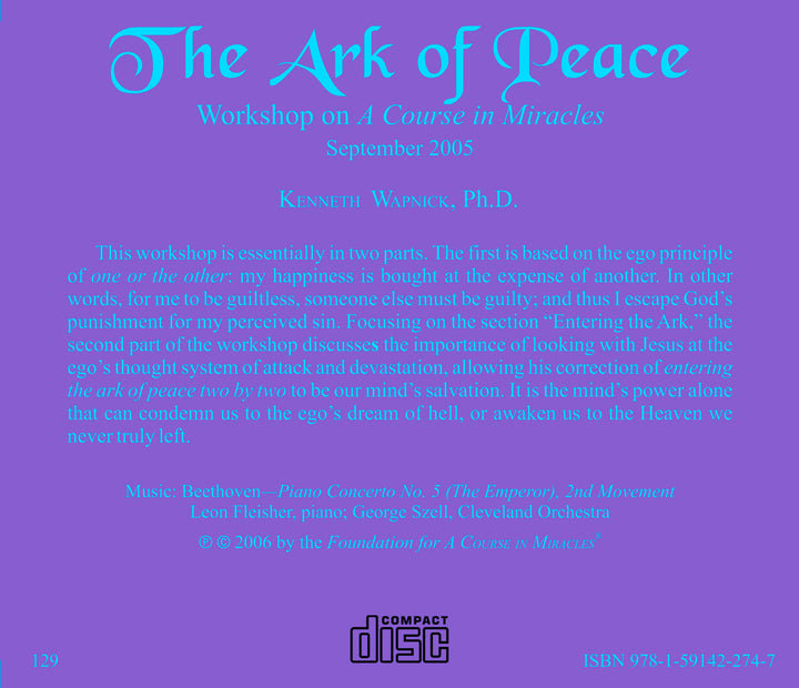 The Ark of Peace [CD]