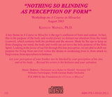 "Nothing So Blinding As Perception of Form" [CD]