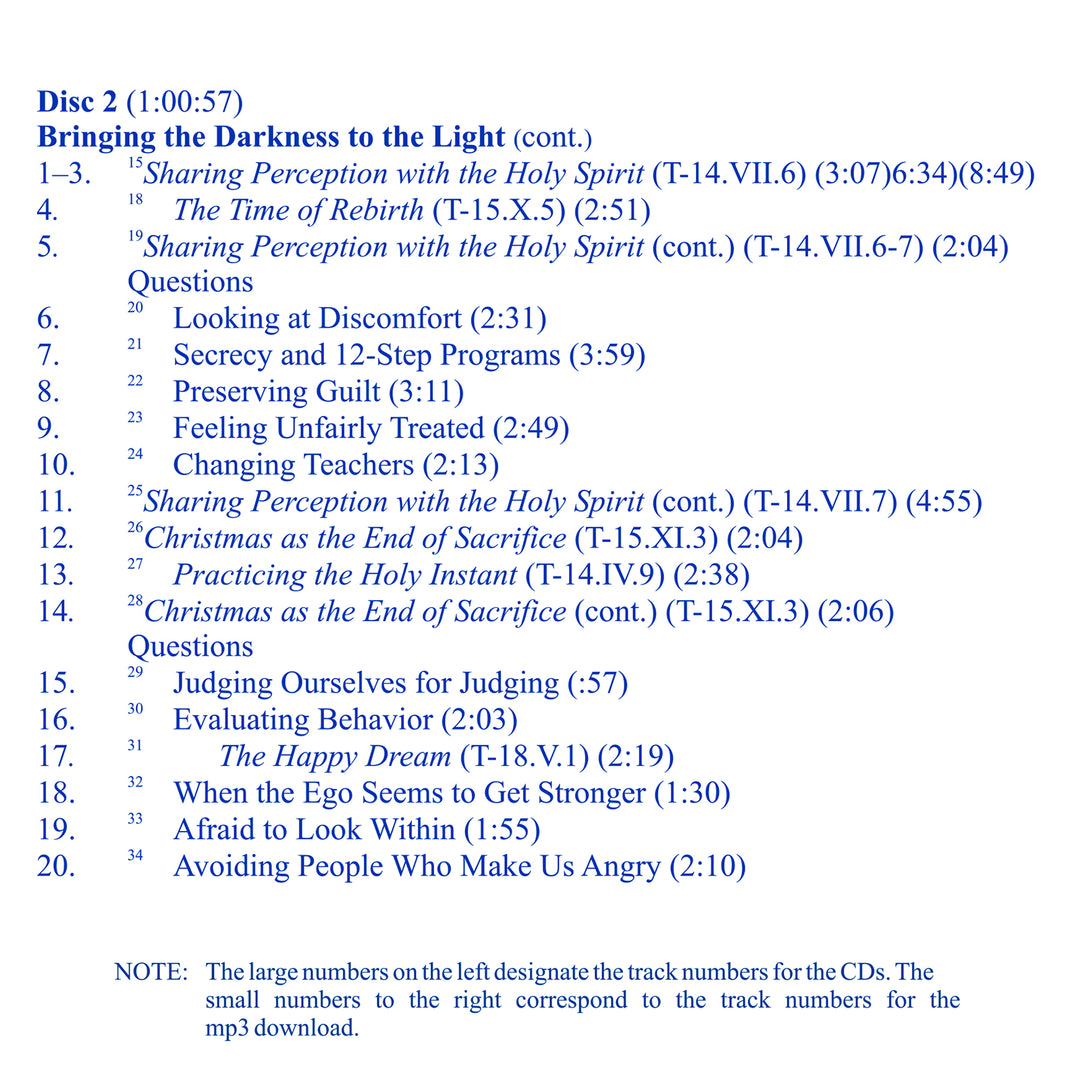Bringing Darkness to Light: The Vision of Forgiveness [MP3]