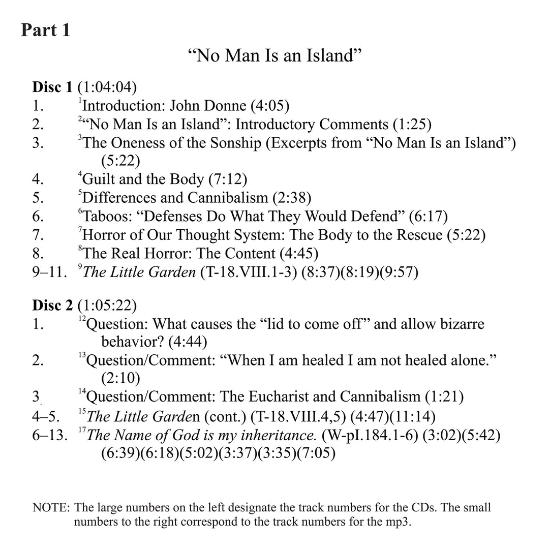 "No Man Is an Island": Our Common Purpose [MP3]