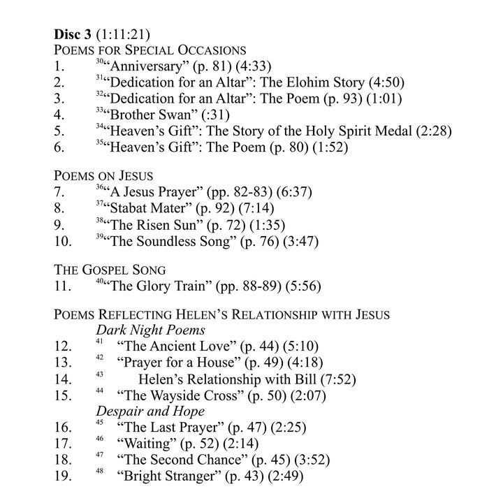 "The Gifts of God": The Poetry of Helen Schucman [MP3]